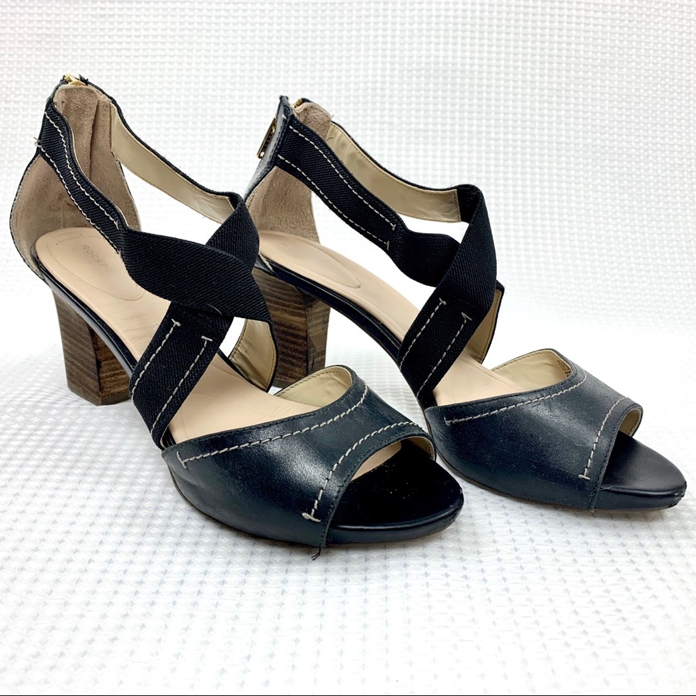 Rockport by Adidas Heeled Cross Strap Sandal 7.5